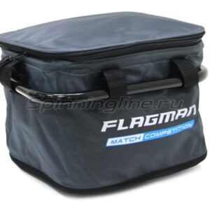 FLAGMAN Ведро квадратное мягкое с креплением на платформу d36мм 25х25см 15л