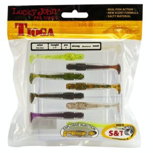 Виброхвосты съедоб. искусст. LJ Pro Series TIOGA 2.4in (06.20)/MIX1 9шт