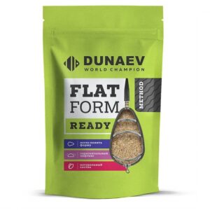Прикормка Dunaev Flat Feeder Ready 1 кг Клубника