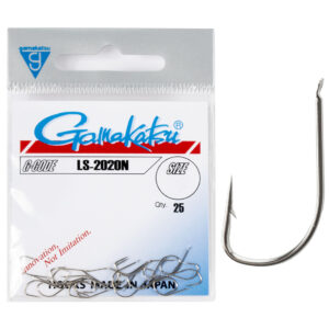 Крючок одинарный Gamakatsu LS-2020N Nickel №12