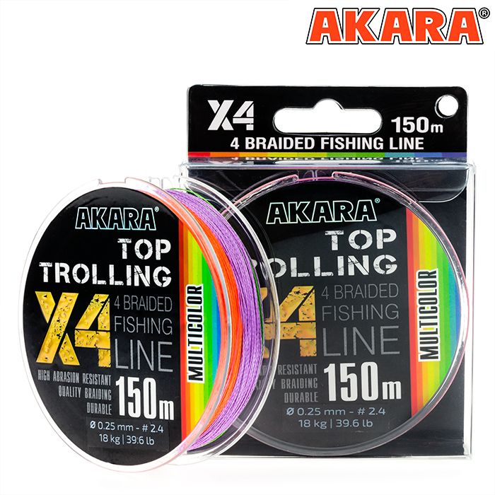 Шнур Akara  Competition Green 150 м 0,16