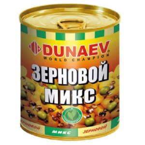 Добавка для прикормки м/банка 320мл DUNAEV зерновой микс
