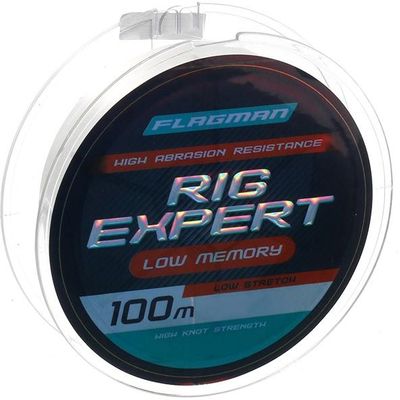 FLAGMAN Леска Rig Expert Line 100м 0,12мм