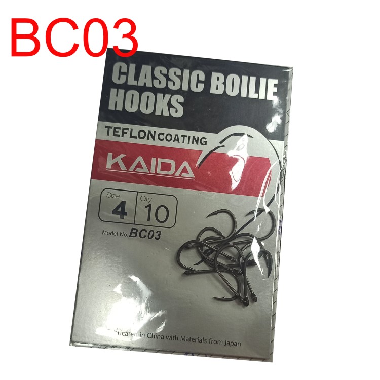 Крючки карповые Kaida BC03 размер 8
