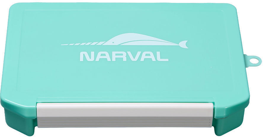 Коробка для снастей Narval Fishing Storage Box 205x140x38mm #Aquamarine&White