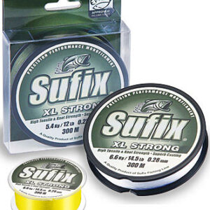 Леска SUFIX XL Strong x10 зеленая 100 м 0.45 мм 15.4 кг