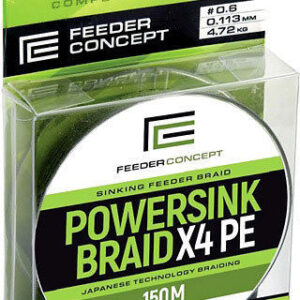 Леска плет. Feeder Concept POWERSINK Dark Brown 150/011