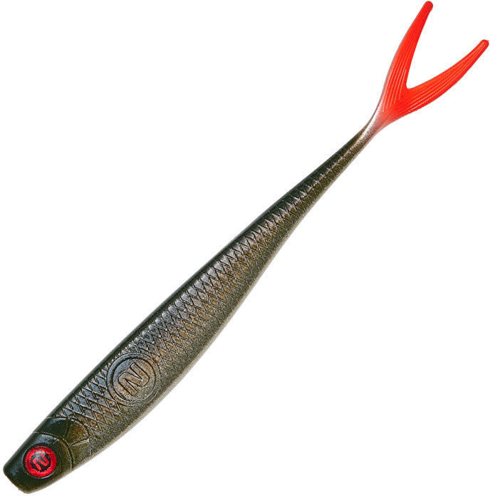 Мягкие приманки Narval Fishing Skinny Slug 20cm #046-Black Silver