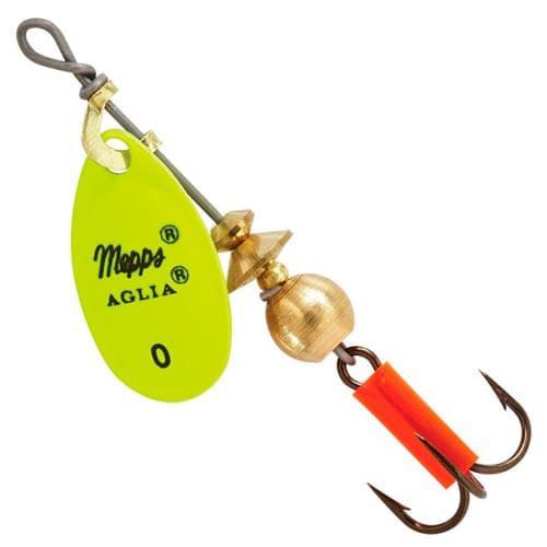 Блесна вращ. Mepps AGLIA FLUO, 0, Chartreuse