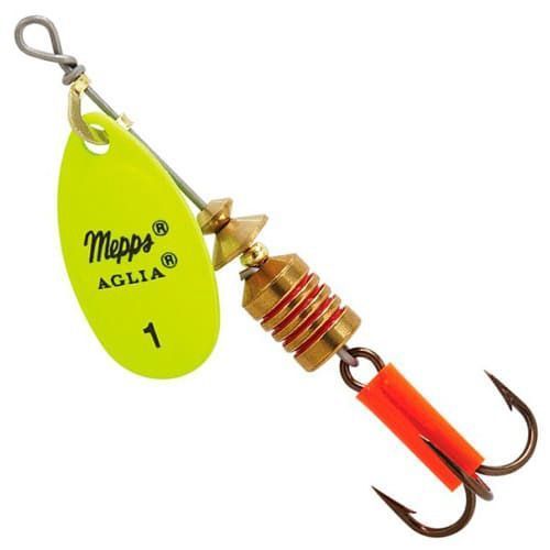 Блесна вращ. Mepps AGLIA FLUO, 1, Chartreuse