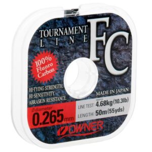 OWNER Леска Tournament FC 50м 0,265мм 4,7кг
