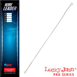 Поводки струна Lucky John d 0.13мм/17кг/25см 8шт.