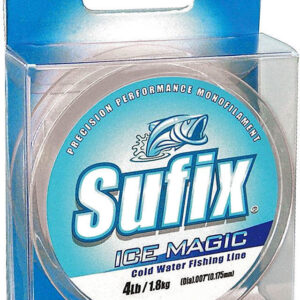 Леска зимняя SUFIX Ice Magic 50 м желтая 0,300 мм 7,7 кг