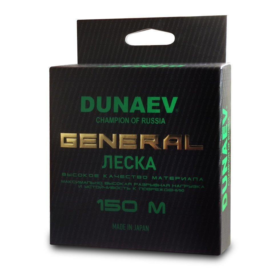 Леска Dunaev Feeder-Match Sinking Black 150м 0,18мм