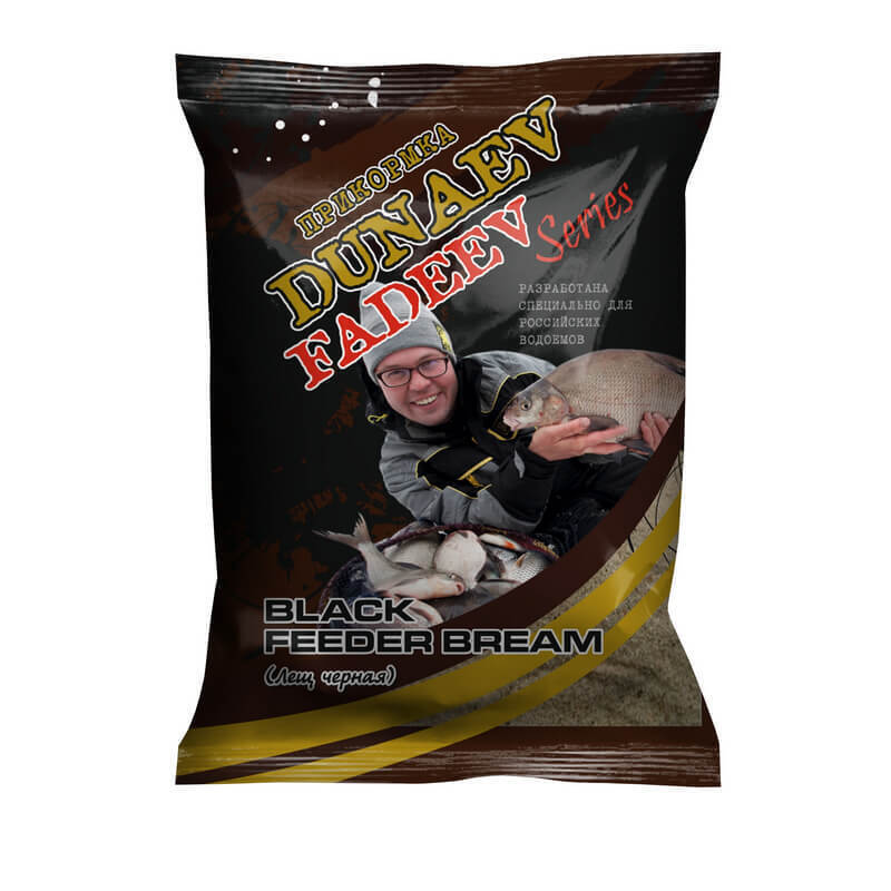 Прикормка "DUNAEV-FADEEV" 1 кг Feeder Bream Black