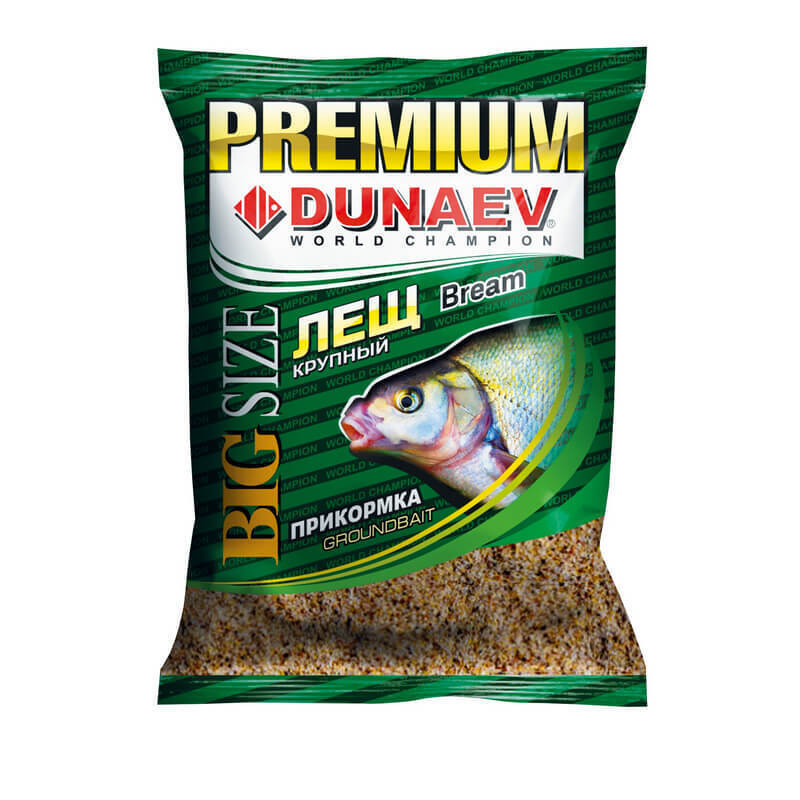 Прикормка "DUNAEV-PREMIUM" 1 кг Лещ Крупная Фракция