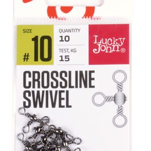 Вертлюги трехстор. LJ Pro Series CROSSLINE SWIVEL 010 10шт.
