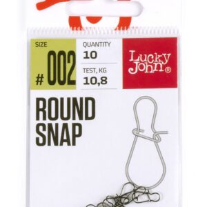 Застежки LJ Pro Series ROUND SNAP 002 10шт.