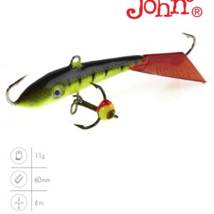 Балансир Lucky John FIN 4 + тр. 60мм/56 блистер