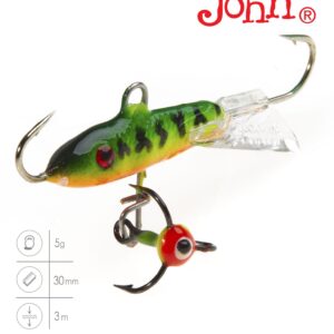 Балансир Lucky John CLASSIC 3 + тр. 30мм/20 блистер