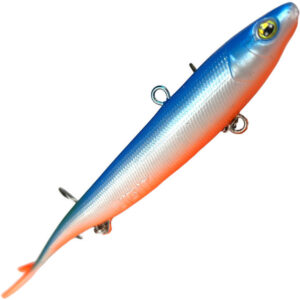 Баланслаг Jig It Whale Tail 130mm 31g цв. 002 Pearl blue
