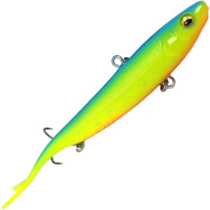 Баланслаг Jig It Whale Tail 110mm 17g цв. 003 Lemon blue
