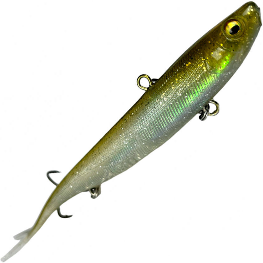 Баланслаг Jig It Whale Tail 110mm 24g цв. F12 Smoky shiner