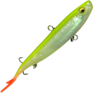 Баланслаг Jig It Whale Tail 110mm 24g цв. F13 Shiny lime