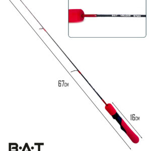 Зимняя удочка BAT Volgar 67 (разборная)