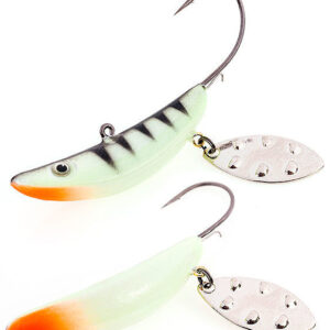 Приманка Akara Jig Spinner 50 мм 35 гр. 23P фосфорный