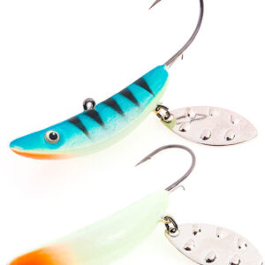 Приманка Akara Jig Spinner 40 мм 22 гр. 24P фосфорный
