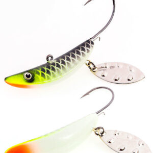 Приманка Akara Jig Spinner 40 мм 22 гр. 69P фосфорный