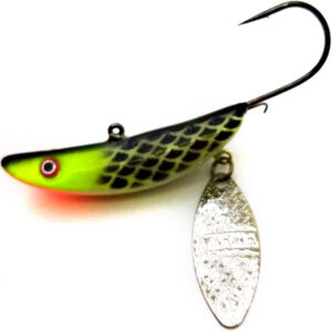 Приманка Akara Jig Spinner 50 мм 35 гр. 69P фосфорный