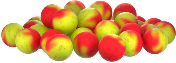Бойлы насад. плав. двух цв. Sonik Baits 14мм CORN-CRAB Fluo Pop-ups 90мл