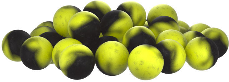 Бойлы насад. плав. двух цв. Sonik Baits 14мм CORN-MACKEREL Fluo Pop-ups 90мл