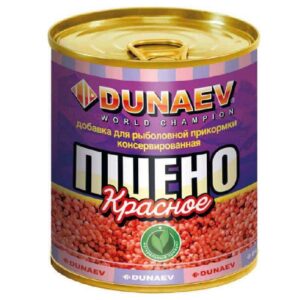 Добавка для прикормки м/банка 320мл DUNAEV Пшено Красное