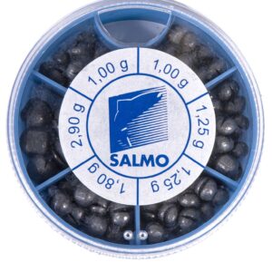 Грузила Salmo ДРОБИНКА PL 6 секц. крупн. 120г набор