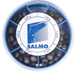Грузила Salmo ДРОБИНКА PL 6 секц. станд. 100г набор
