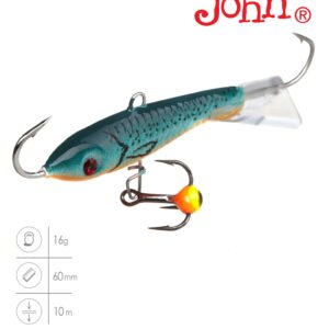 Балансир Lucky John CLASSIC 6 + тр. 60мм/53 блистер