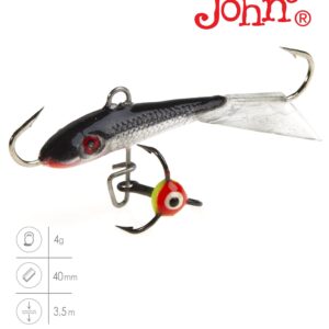 Балансир Lucky John FIN 3 + тр. 40мм/13H блистер