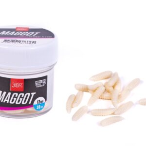 Насадки искусст. съедоб. LJ Pro Series MAGGOT опарыш светонакоп. 12мм 30шт.