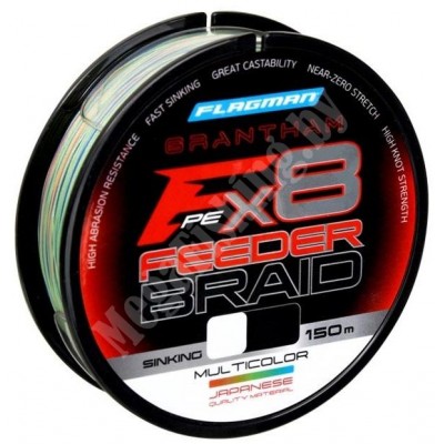FLAGMAN Шнур Sherman Pro Feeder Braid X8 150м 0,14мм
