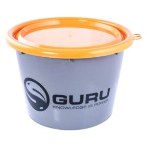 Ведро Guru Bucket 19л c крышкой серое