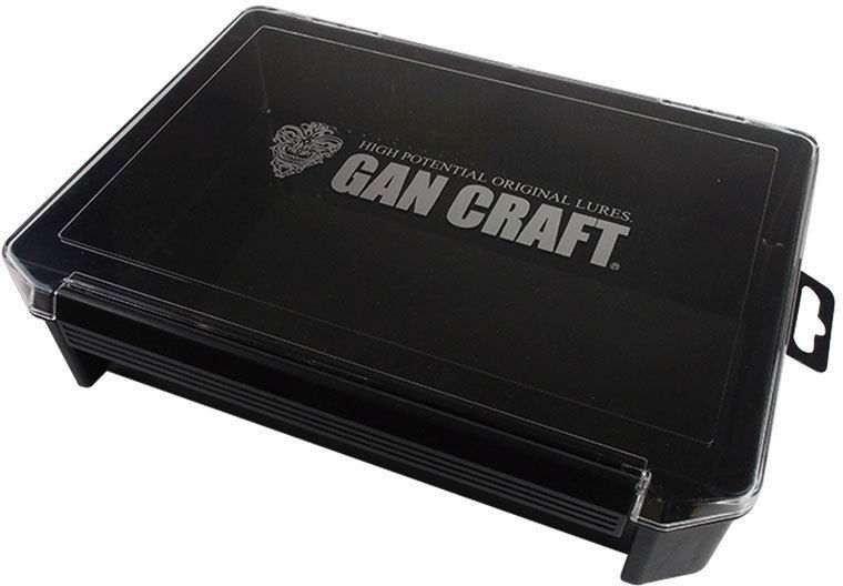 Коробка для снастей Gan Craft Original Logo Multibox L 225x190x60mm #03-Clear/Black