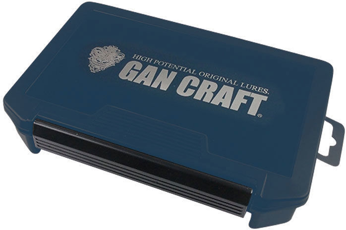 Коробка для снастей Gan Craft Original Logo Multibox M 205x145x40mm #04-Navy/Navy