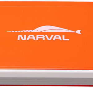 Коробка для снастей Narval Fishing Storage Box 255x185x39mm #Orange&White