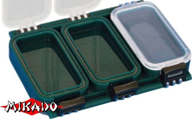 Коробочка рыболовная Mikado ABM 005 (11.5 x 7.9 x 2.2 см.) Коробочка рыболовная Mikado ABM 005 (11.5