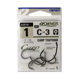 OWNER Крючок Carp Tsuyosni BC №8 8шт