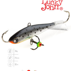 Балансир Lucky John NORDIC 6 + тр. 60мм/37H блистер
