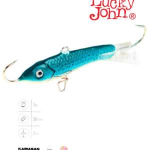 Балансир Lucky John CLASSIC 3 + тр. 30мм/53 блистер